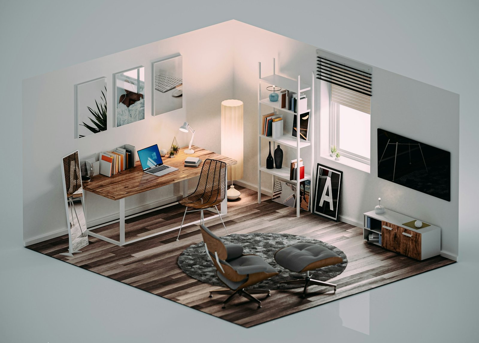 aménager un intérieur en 3D avec SketchUp, SketchUp, aménagement intérieur 3D, modélisation mobilier, espaces de vie virtuels, textures réalistes, éclairage naturel, agencement pièce, optimisation espace, rendu photoréaliste, bibliothèque composants, personnalisation matériaux, design ergonomique, plan d’étage, volumes architecturaux, calques SketchUp, plugins déco, scènes animées, ombrages dynamiques, export rendu, workflow SketchUp, navigation 3D, échelle précise, mobilier paramétrique, revêtements muraux, sol stratifié, luminaires 3D, perspective isométrique, groupement d’objets, ombres portées, styles de vues, composants dynamiques, styles de ligne, options de style, textures PBR, habillage de sol, paysage intérieur, mobilier BIM, rendu en temps réel